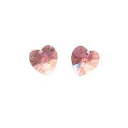 AussieSuperStore Jewellery Making Supplies Light Rose Bead Swarovski Pendant Heart 10mm (in 2 colors) Bead Swarovski Pendant Heart 10mm |Jewellery Making Beads Supplies 9323823155209 SWK1809